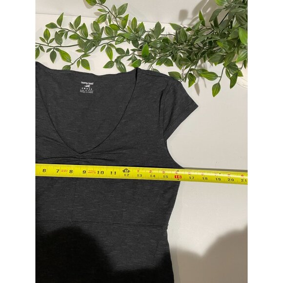 Horny Toad Womens Black A-Line Dress Small Tencel Cotton Blend Size Small - Picture 11 of 12